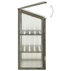 VidaXL Gewächshaus 60x45x100 Cm Tannenholz -VidaXL 01293bed ce2e 4374 b1ee 4f09dfbc55af