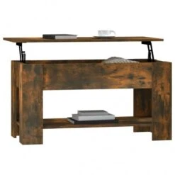 Couchtisch Holzwerkstoff V2 | VidaXL : Farbe - Räuchereiche, Größe - 101x49x52 Cm -VidaXL 0279cc93 8658 42f5 96f7 45426231f9d0