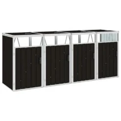 VidaXL Gabionenwand Für Mülltonne 270×100×130 Cm Verzinkter Stahl 13 VidaXL Gabionenwand Für Mülltonne 270×100×130 Cm Verzinkter Stahl -VidaXL 05cf411a a1d8 4de0 9c01 24cdba25f3be 3