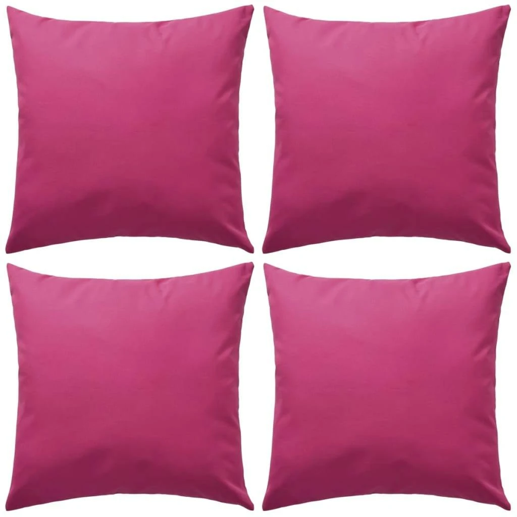 VidaXL Gartenkissen 4 Stk. 45 X 45 Cm Grau 7 VidaXL Gartenkissen 4 Stk. 45 X 45 Cm Grau – Bild 5