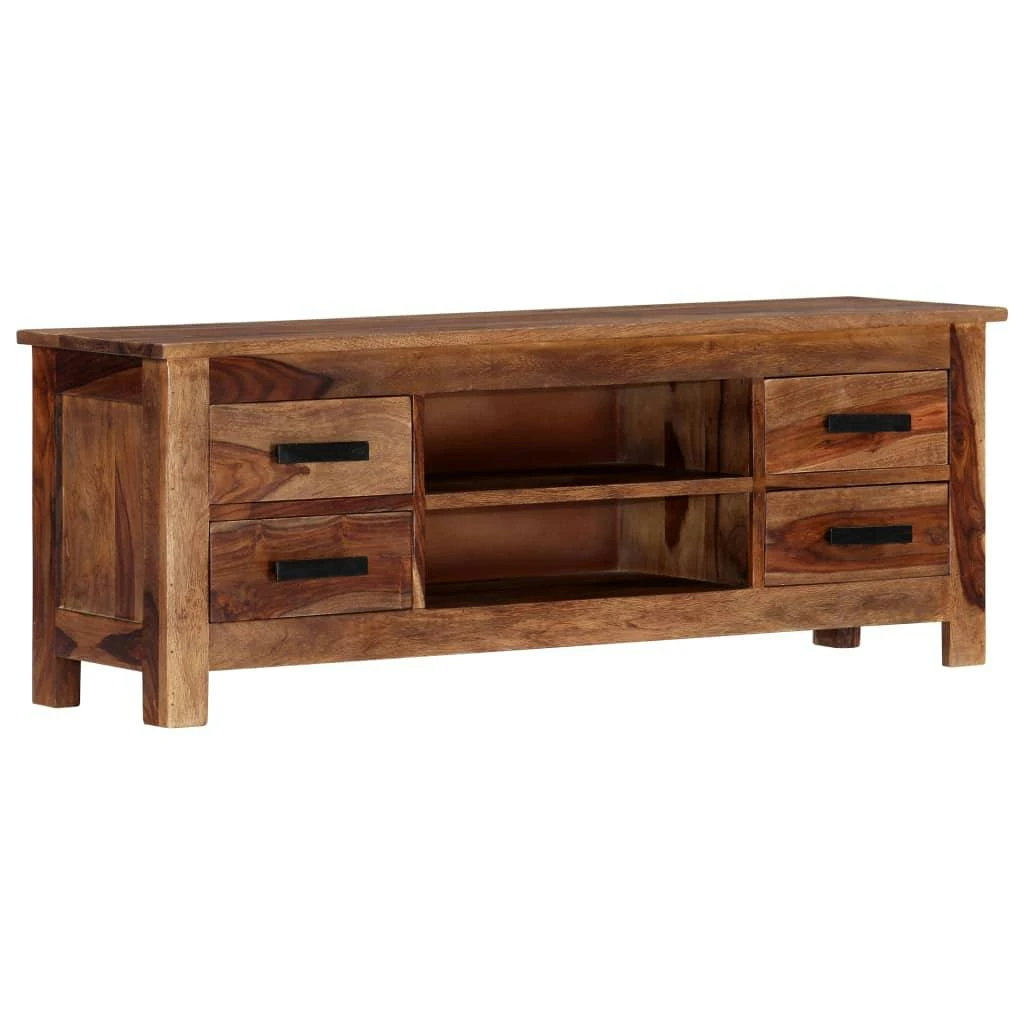 VidaXL TV-Schrank 110 X 30 X 40 Cm Massivholz 9 VidaXL TV-Schrank 110 X 30 X 40 Cm Massivholz – Bild 7