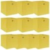 VidaXL Aufbewahrungsboxen 10 Stk. Gelb 32×32×32 Cm Stoff -VidaXL 0844852c b3e5 4263 a9a0 185a84915776