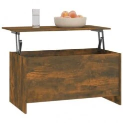 Couchtisch Holzwerkstoff V1 | VidaXL : Farbe - Räuchereiche, Größe - 102x55,5x52,5 Cm -VidaXL 0ada8347 d21f 4009 933b 6b2feb85872f