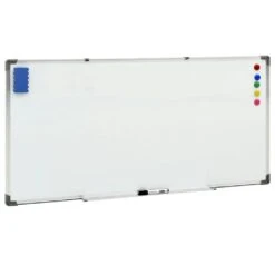 VidaXL Magnetisches Whiteboard Weiß 110x60 Cm Stahl