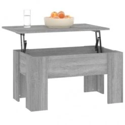 Couchtisch Holzwerkstoff V18 | VidaXL : Farbe - Grau Sonoma -VidaXL 131c11ec 2dcb 45b4 bd1a d907c2d20538