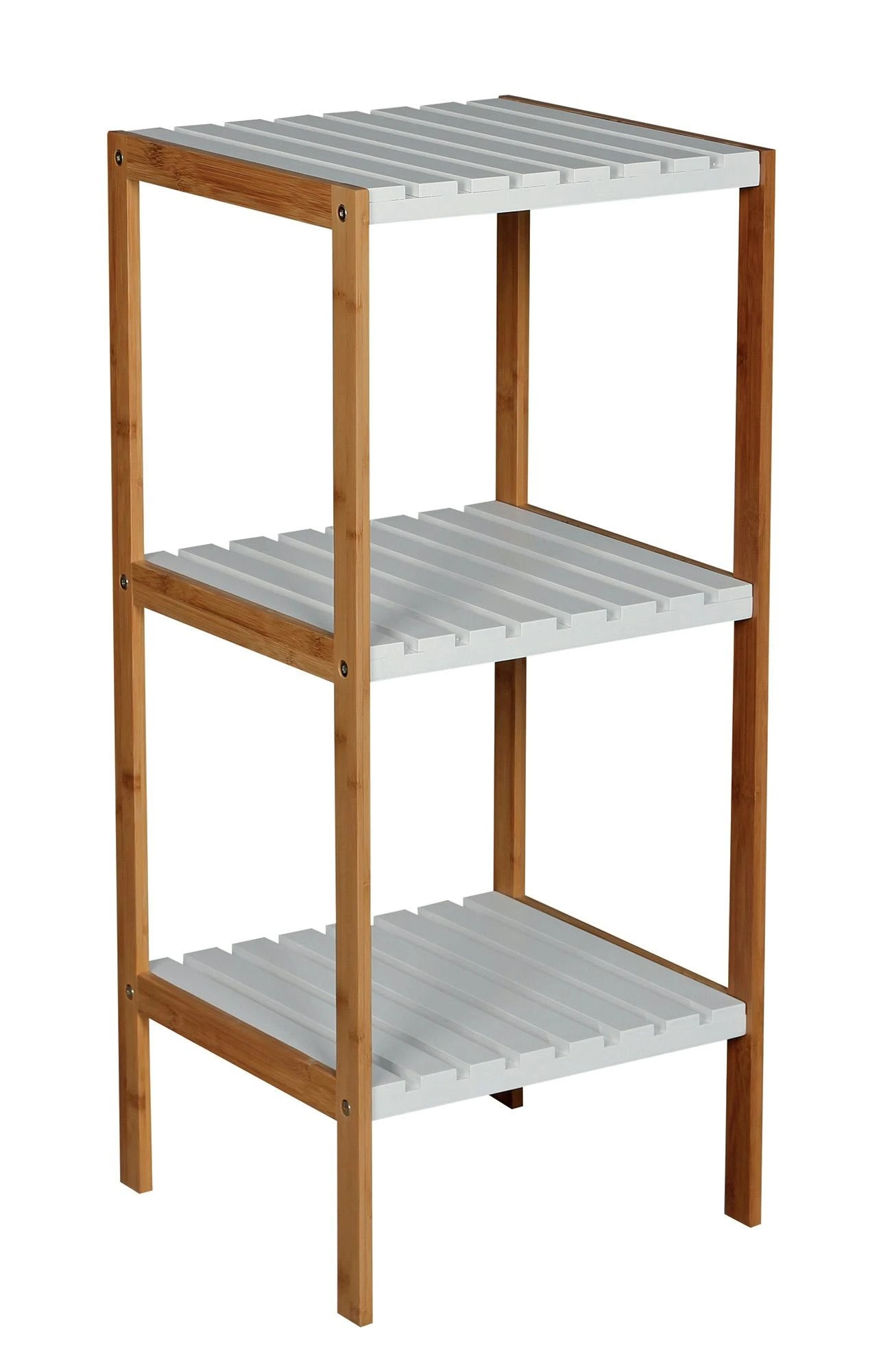 VidaXL Waschmaschinen-Regal Mit 3 Ablagen Silbern 69x28x169 Cm 7 VidaXL Waschmaschinen-Regal Mit 3 Ablagen Silbern 69x28x169 Cm – Bild 5