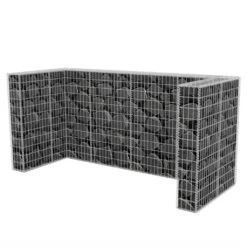 VidaXL Gabionen-Mülltonnenverkleidung Für 3 Tonnen Stahl 250x100x120cm 13 VidaXL Gabionen-Mülltonnenverkleidung Für 3 Tonnen Stahl 250x100x120cm -VidaXL 1a2181a0 6e77 46ab b38e d4a78e418920