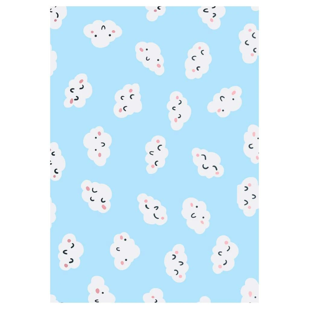 VidaXL Teppich Bedruckt Mehrfarbig 80x150 Cm Stoff 3 VidaXL Teppich Bedruckt Mehrfarbig 80x150 Cm Stoff