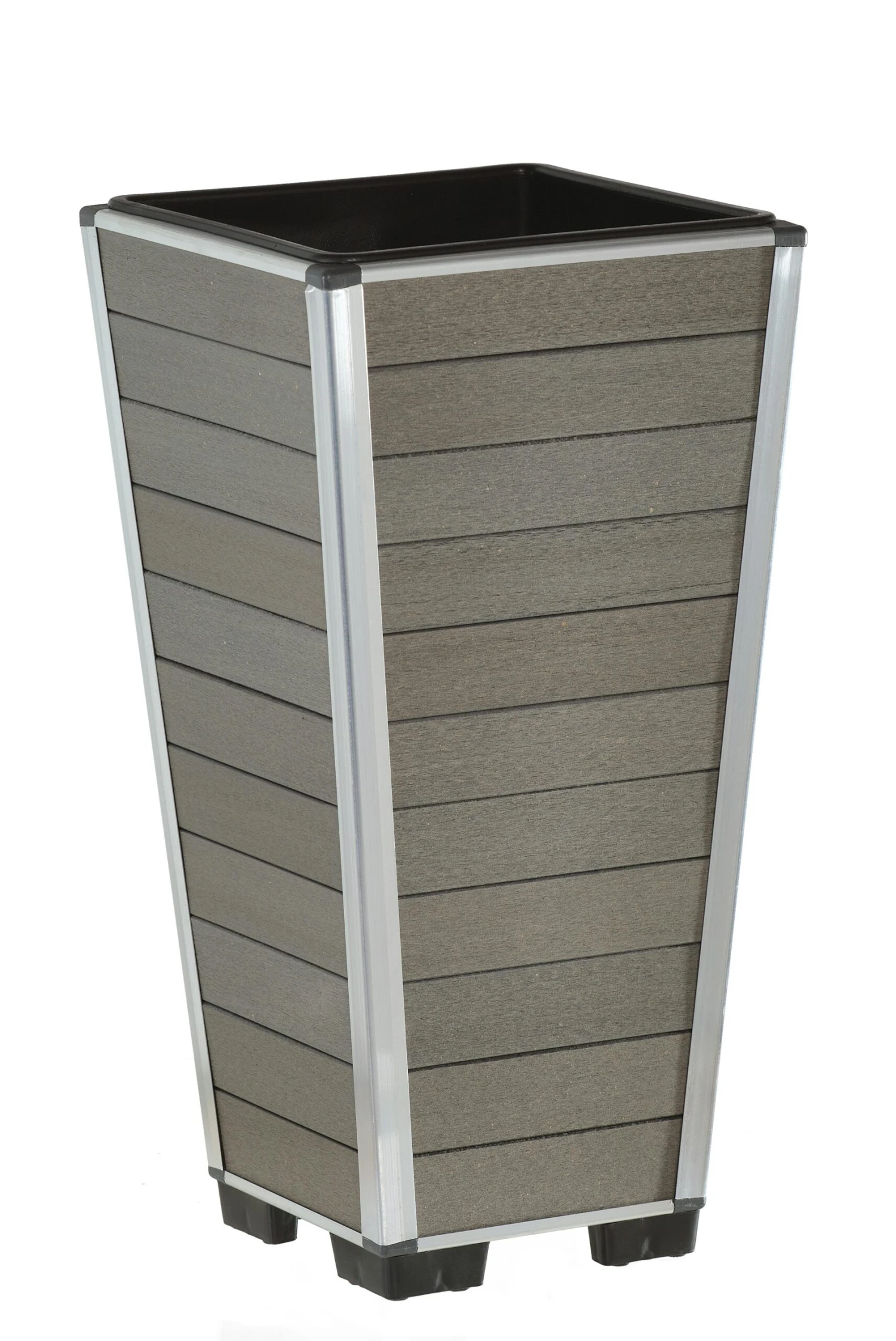 VidaXL Garten-Hochbeet Mit Ablage 50x50x90 Cm WPC Grau 9 VidaXL Garten-Hochbeet Mit Ablage 50x50x90 Cm WPC Grau – Bild 7