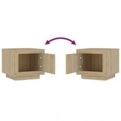 Couchtisch Holzwerkstoff V7 | VidaXL : Farbe - Sonoma-Eiche -VidaXL 1d82ca6b e09b 4e9b b02a 5552749a4b5f