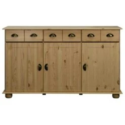 VidaXL Sideboard 134x39x79,5 Cm Massivholz Kiefer -VidaXL 23633ef4 7f7c 4402 8ceb e4ddbd87c5b1