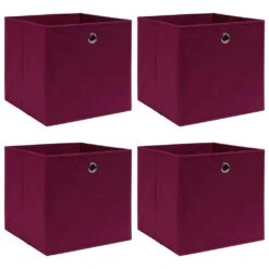 VidaXL Aufbewahrungsboxen 4 Stk. Lila 32×32×32 Cm Stoff 13 VidaXL Aufbewahrungsboxen 4 Stk. Lila 32×32×32 Cm Stoff -VidaXL 28bf3b84 d0db 4efa b4e7 328ce511db61 1