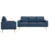 VidaXL 2-tlg. Sofagarnitur Stoff Blau -VidaXL 2a6b49d7 eb60 4f30 a431 288e1de768f8 1