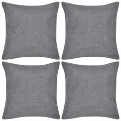 VidaXL Kissenbezüge 4 Stk. Leinenoptik Weiß 50x50 Cm 14 VidaXL Kissenbezüge 4 Stk. Leinenoptik Weiß 50x50 Cm -VidaXL 2b41a450 6de1 48aa 9188 f64a03ac61af 1