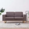 VidaXL 2-Sitzer-Sofa Stoff Taupe -VidaXL 2c6a176f 7495 4f2b a4cf 3c889b052b74