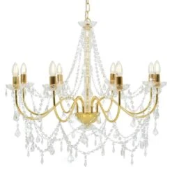 VidaXL Kronleuchter Mit 1600 Kristallen -VidaXL 2c9b7b54 4e4a 436b 9a05 9ee1fd046481 1