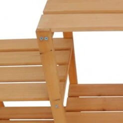 VidaXL Pflanzentreppe Garten 97 X 31 X 87 Cm : Farbe - Braun -VidaXL 2f4aee75 8863 41f8 8d95 c4254b84f18f