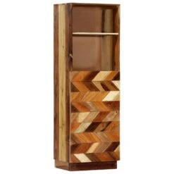 VidaXL Highboard 45x32x110 Cm Altholz Massiv -VidaXL 3051328c 64ea 4e19 9f90 ac4586bbbe49