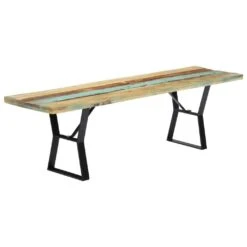 VidaXL Esszimmerbank 120 Cm Massives Raues Mangoholz -VidaXL 3434cdb9 e5b1 4481 8166 4fe1617f6823 1