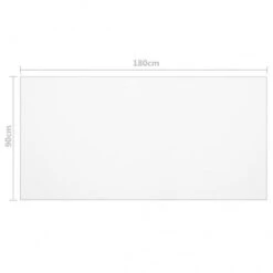 Tischfolie Matt PVC 2 | VidaXL : Größe - 180x90 Cm 2 Mm -VidaXL 3755ac47 1a53 491d bcbd facdfa0ca392