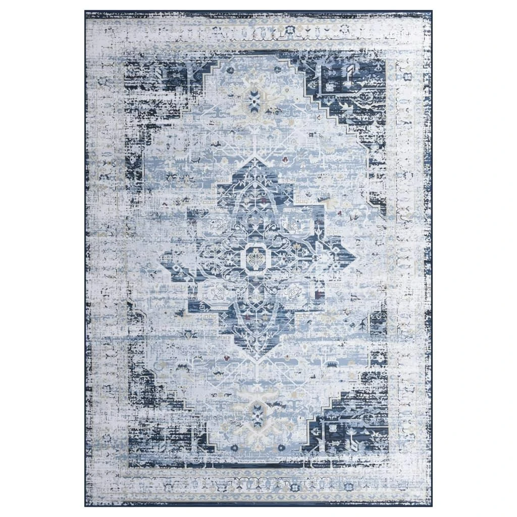 VidaXL Teppich Bedruckt Mehrfarbig 80x150 Cm Stoff 7 VidaXL Teppich Bedruckt Mehrfarbig 80x150 Cm Stoff – Bild 5