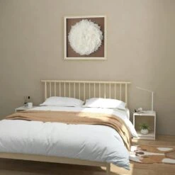 VidaXL Nachttisch Weiß 35,5x33,5x41,5 Cm Massivholz Kiefer -VidaXL 3acefc32 f16f 451d acfb ed86778edece