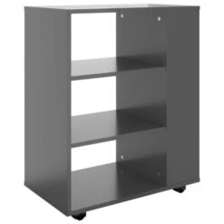Rollschrank Spanplatte V1 | VidaXL : Farbe - Hochglanz-Grau 12 Rollschrank Spanplatte V1 | VidaXL : Farbe - Hochglanz-Grau -VidaXL 3bc61805 52f9 4e86 9bae b495d8709c41