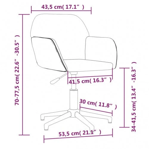 Esszimmerstühle 2 Stk. Drehbar Stoff V1 | VidaXL : Farbe - Hellgrün 8 Esszimmerstühle 2 Stk. Drehbar Stoff V1 | VidaXL : Farbe - Hellgrün – Bild 6