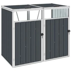 VidaXL Mülltonnenbox Für 1 Tonne Anthrazit 76x78x120 Cm Poly Rattan 15 VidaXL Mülltonnenbox Für 1 Tonne Anthrazit 76x78x120 Cm Poly Rattan -VidaXL 3f2f9707 445d 4204 9c12 456594c1b49c 3