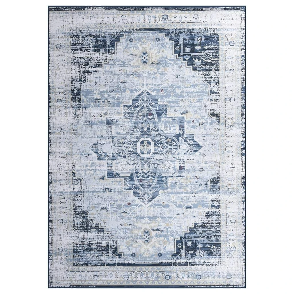 VidaXL Teppich Bedruckt Mehrfarbig 120x160 Cm Stoff 5 VidaXL Teppich Bedruckt Mehrfarbig 120x160 Cm Stoff – Bild 3