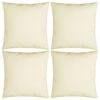 VidaXL Sofakissen 4 Stk. Cremeweiß 50x50 Cm Stoff 2 VidaXL Sofakissen 4 Stk. Cremeweiß 50x50 Cm Stoff -VidaXL 4630acaf 0c6f 4ed6 a80b c3ee1930ee41 1
