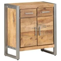 VidaXL Sideboard 47x35x76 Cm Raues Mangoholz -VidaXL 493002b2 68d3 4f76 808c 7aa1429ef96b