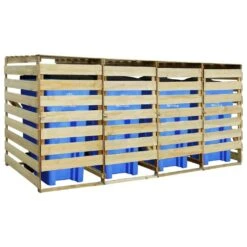 VidaXL Mülltonnenbox Für 1 Tonne 240 L Imprägniertes Holz 12 VidaXL Mülltonnenbox Für 1 Tonne 240 L Imprägniertes Holz -VidaXL 4b98beeb b28c 4f14 b8db 81ddeab6804e