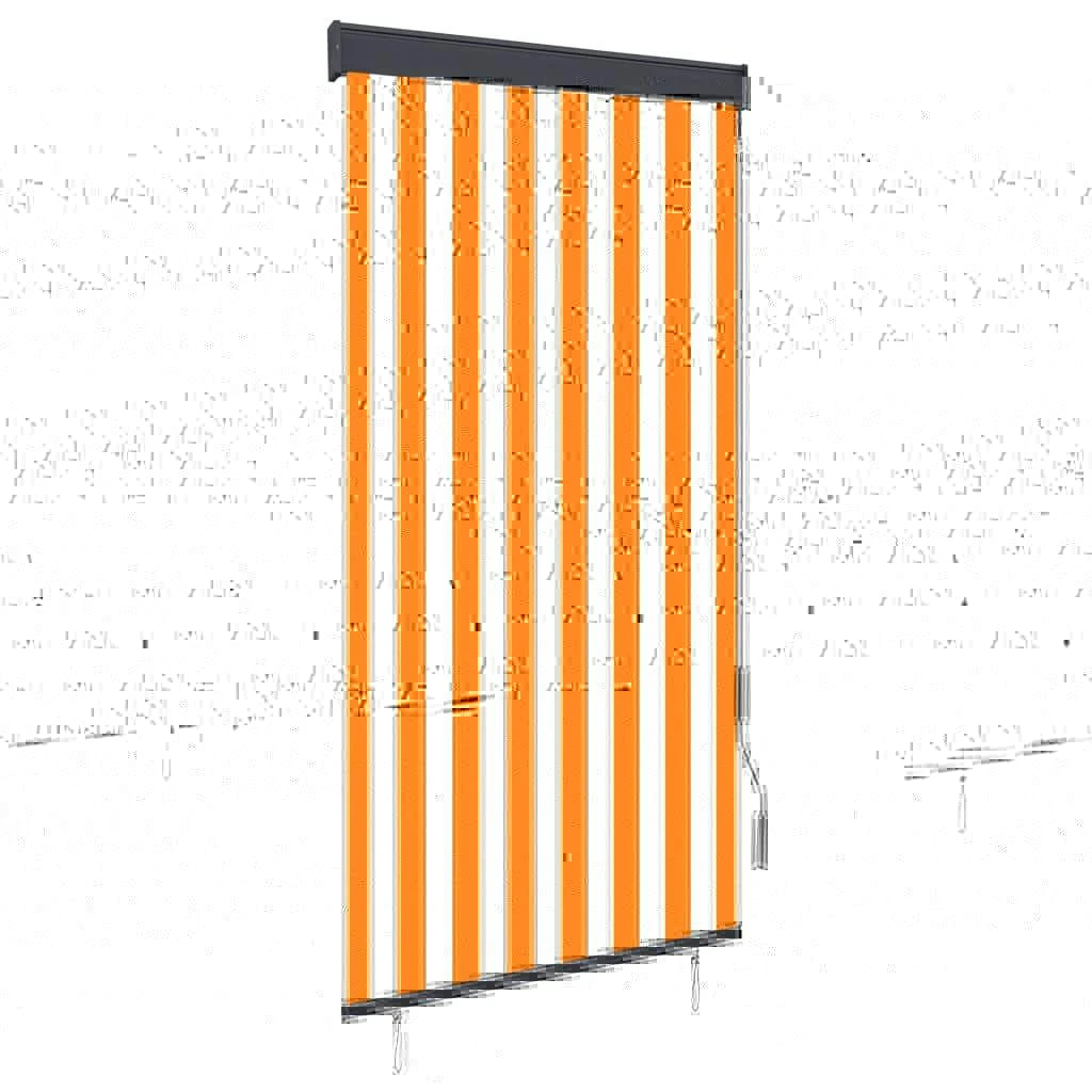 VidaXL Außenrollo 80 X 250 Cm Blau Und Weiß 5 VidaXL Außenrollo 80 X 250 Cm Blau Und Weiß – Bild 3