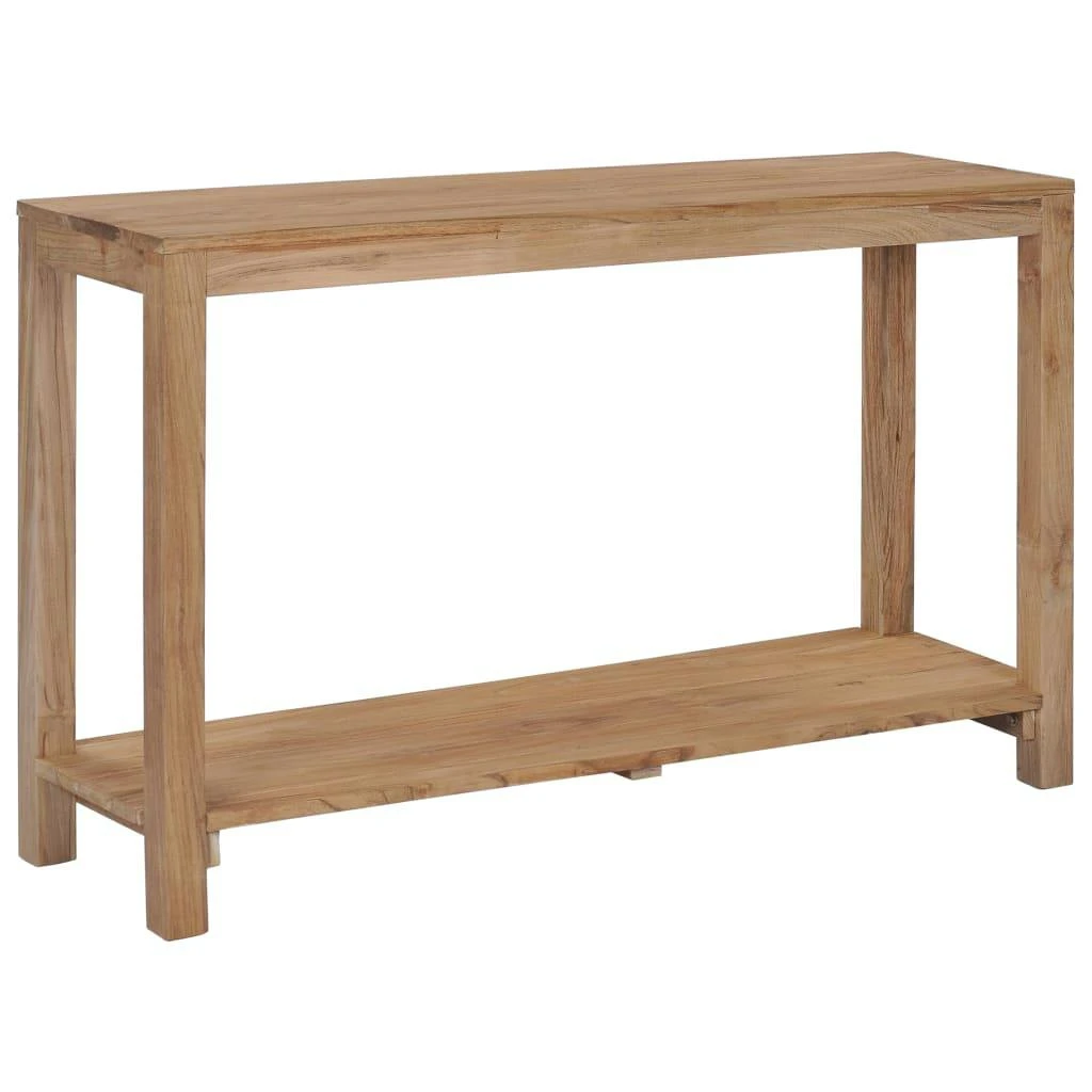 VidaXL Konsolentisch 120×35×75 Cm Teak Massivholz 3 VidaXL Konsolentisch 120×35×75 Cm Teak Massivholz