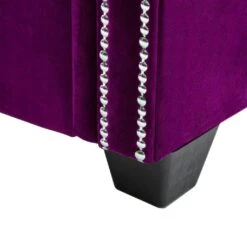 VidaXL Chesterfield Sofa 2-Sitzer Samtbezug 146 X 75 X 72 Cm Lila -VidaXL 56284886 8a85 4eb5 beba d0bcd764c252