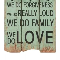 VidaXL Wandgarderobe Mit 6 Haken 120 X 40 Cm "HAPPY LOVE" -VidaXL 57152e42 981f 43bc b361 59b5dd767ed5