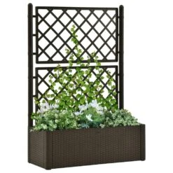 VidaXL Garten-Hochbeet Mit Selbstbewässerungssystem Mokka 100x43x33 Cm -VidaXL 5af3b28f 8d78 44e6 b3d5 7589d2318b77