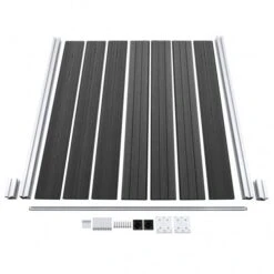 VidaXL Zaunelement Set WPC : Farbe - Grau, Größe - 699 X 146 Cm 14 VidaXL Zaunelement Set WPC : Farbe - Grau, Größe - 699 X 146 Cm -VidaXL 5e481a54 e90c 4d26 8da1 7454626f4dee