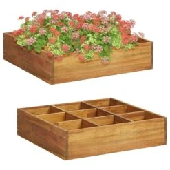 VidaXL Garten-Hochbeet 50 X 50 X 50 Cm Massivholz Akazie -VidaXL 5ecf9f68 4fab 4e97 8fd4 d7f710391569 1