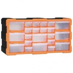 Multi-Schubladen-Organizer 1 | VidaXL : Farbe - Orange Und Schwarz -VidaXL 5f37a85d 288c 4c33 9c8e 4d58c087782a 1