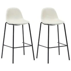 VidaXL Barhocker 4 Stk. Creme Stoff -VidaXL 604460df e4b2 4aa3 956c 09676c67c3fa 2