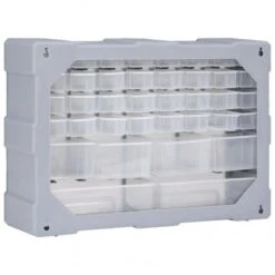 Multi-Schubladen-Organizer 1 | VidaXL : Farbe - Grau 14 Multi-Schubladen-Organizer 1 | VidaXL : Farbe - Grau -VidaXL 65697a3d e066 48a3 bfd8 66d09fc42352
