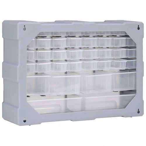 Multi-Schubladen-Organizer 1 | VidaXL : Farbe - Grau 8 Multi-Schubladen-Organizer 1 | VidaXL : Farbe - Grau – Bild 6