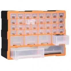 Multi-Schubladen-Organizer 1 | VidaXL : Farbe - Orange Und Schwarz -VidaXL 6578b192 f448 47f9 b625 3d62e5fff2c9