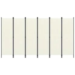 VidaXL 1-tlg. Raumteiler Cremeweiß 175x180 Cm 13 VidaXL 1-tlg. Raumteiler Cremeweiß 175x180 Cm -VidaXL 661b725e e1c7 40ec b040 65d5d24df6b2