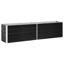 VidaXL Garten-Hochbeet Anthrazit 160 X 40 X 45 Cm Verzinkter Stahl -VidaXL 6993394d 5170 4224 8c7e 6629ea18d2a7 1