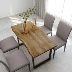 VidaXL Esstisch Massivholz Teak Mit Natürlichem Finish 140×70×76 Cm 12 VidaXL Esstisch Massivholz Teak Mit Natürlichem Finish 140×70×76 Cm -VidaXL 6a5dd209 78c9 48fa 9f1a 46729f580330