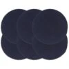 VidaXL Tischsets 6 Stk. Uni Marineblau 38 Cm Rund Baumwolle