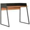 VidaXL Schreibtisch Schwarz Und Braun 90x60x88 Cm